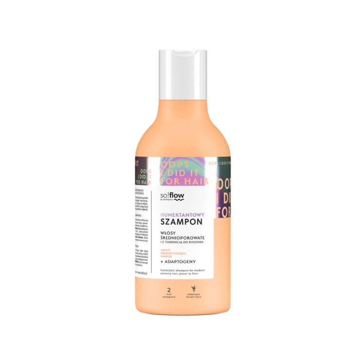 Vis Plantis so!flow Humectant Shampoo voor medium poreus haar met neiging tot kroezen 400 ml