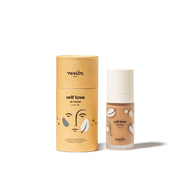 Resibo Glow Self Love BB Sunny Beige Face Cream SPF6 30 ml