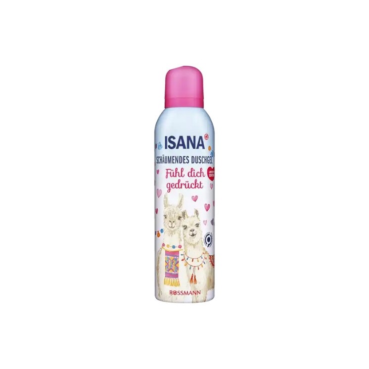 Isana Foam shower gel 200 ml