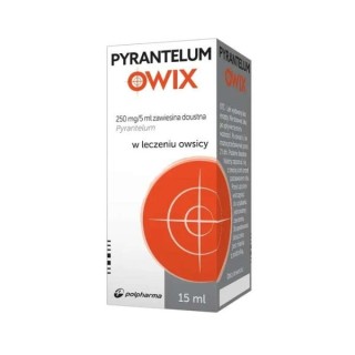 Pyrantelum Owix oral suspension for the treatment of enterobiasis 15 ml