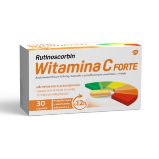 Rutinoscorbin Vitamin C Forte 30 capsules