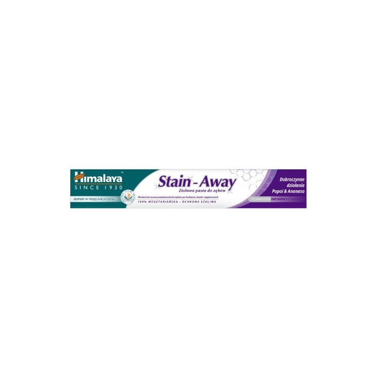 Himalaya Herbal Toothpaste for Stain-Away Discoloration 75 ml