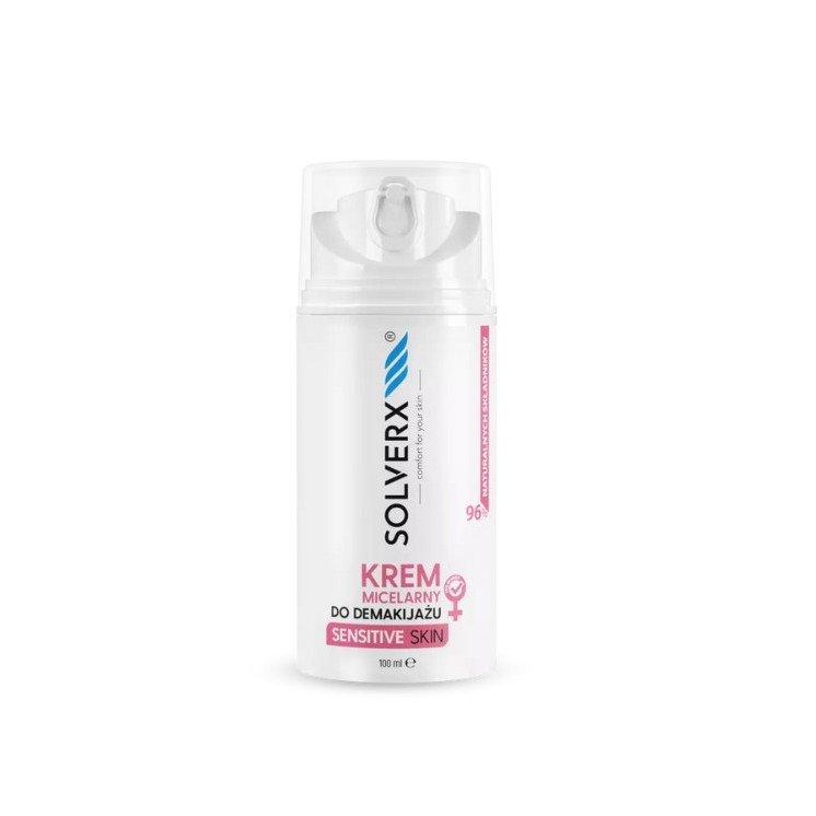 Solverx Sensitive Skin Micellar cream for washing and makeup removal 100 ml