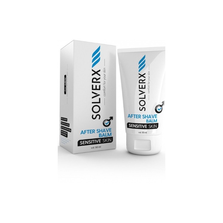 Бальзам після гоління для чоловіків Solverx Sensitive Skin Men 50 мл