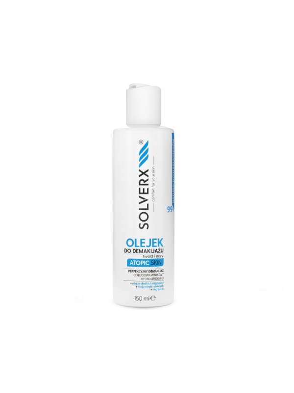 Solverx Atopic Skin Olejek do demkijażu dla skóry atopowej 150 ml