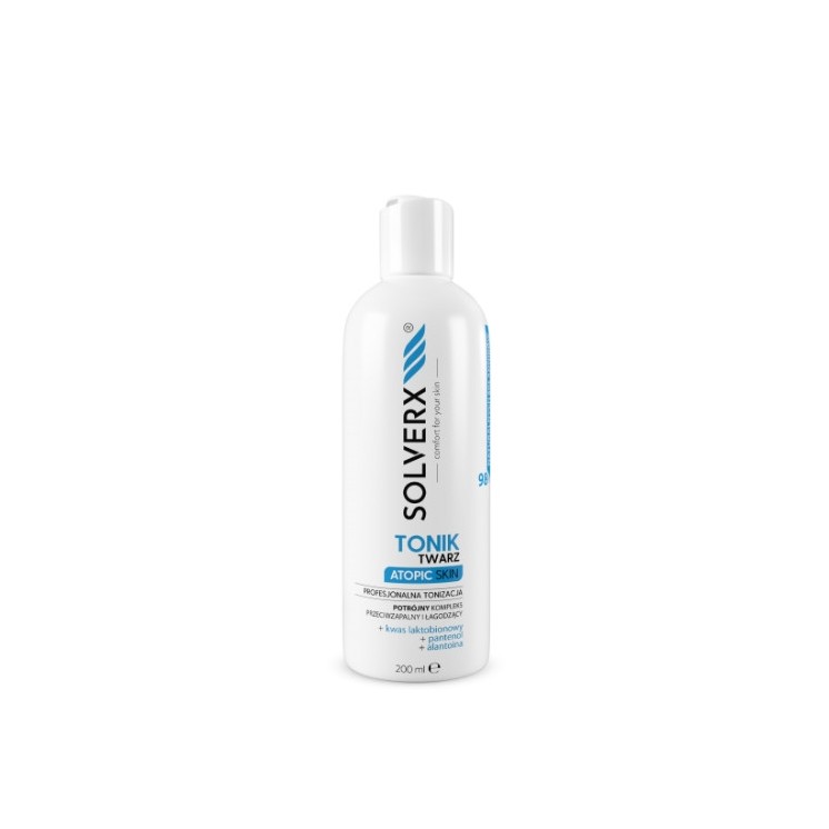 Solverx Atopic Skin Kalmerende gezichtstonic voor de atopische huid 200 ml