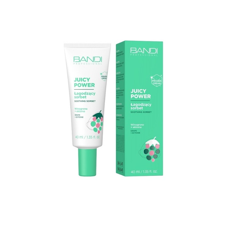 Bandi Juicy Power Soothing Face Cream Sorbet Grape + Ectoine 40ml