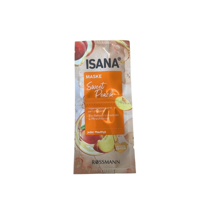 Isana Sweet Peach face mask 2x8 ml