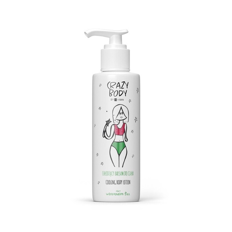 Охолоджуючий лосьйон для тіла HiSkin Crazy Body Watermelon Fizz 300 мл