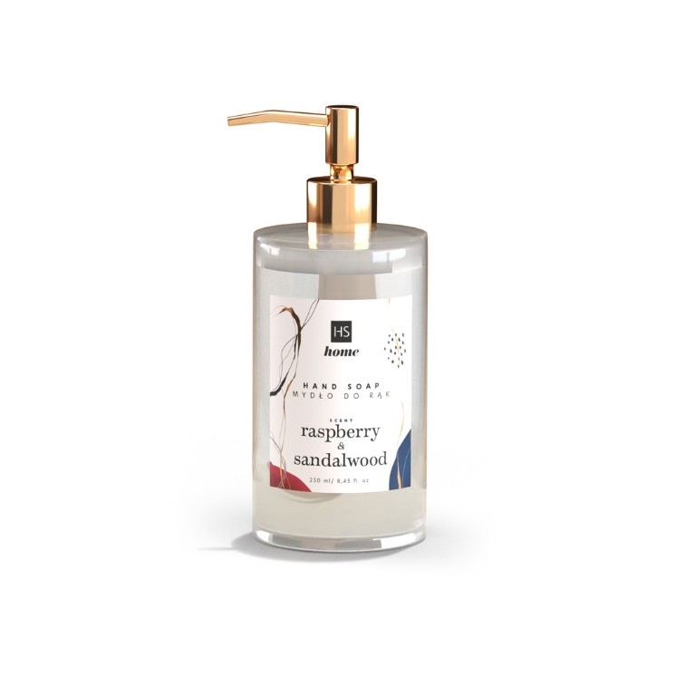 HiSkin Home Hand soap Raspberry & Sandalwood 250 ml
