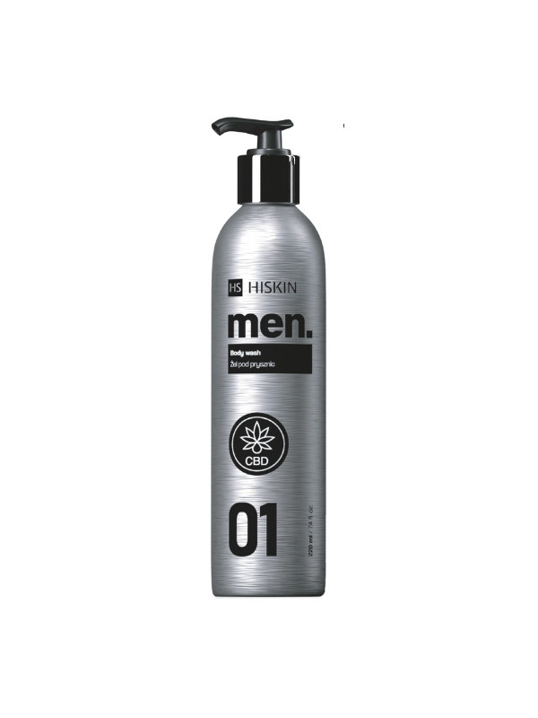 HiSkin Men CBD Żel pod prysznic dla mężczyzn 220 ml