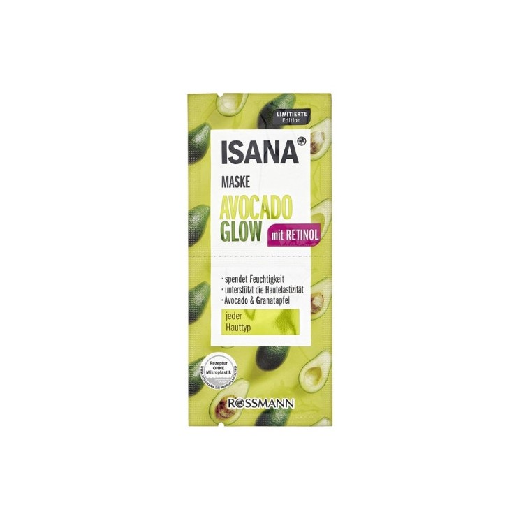 Isana Avocado Glow Face Mask
