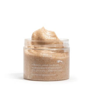 Ziaja Pro pedicure Живильний розгладжуючий і пом'якшувальний скраб для ніг з гліцерином і сечовиною 300 мл