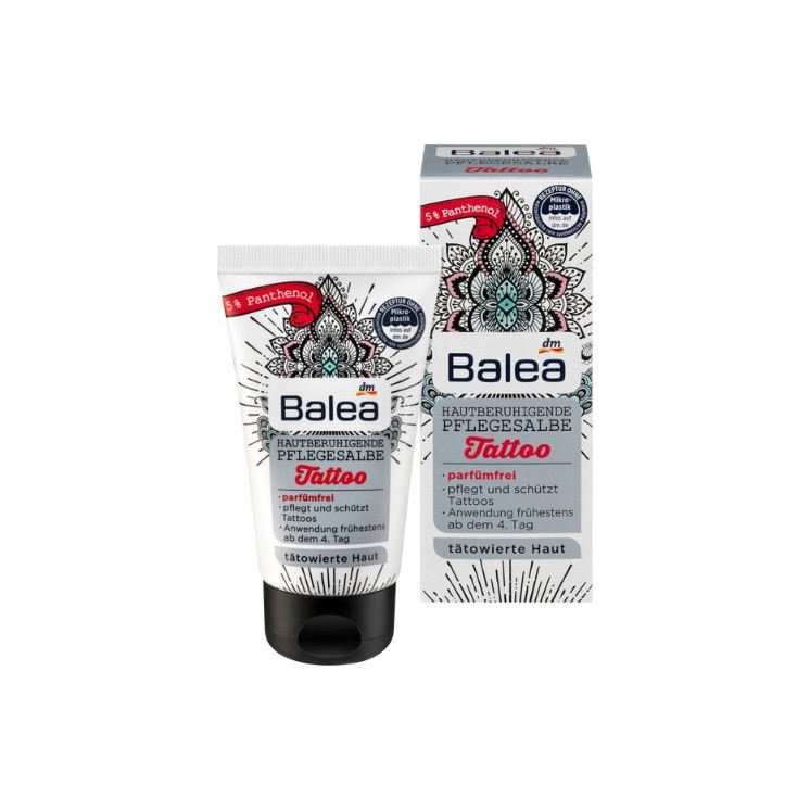 Balea Wohltuende Tattoo-Pflegesalbe 50 ml