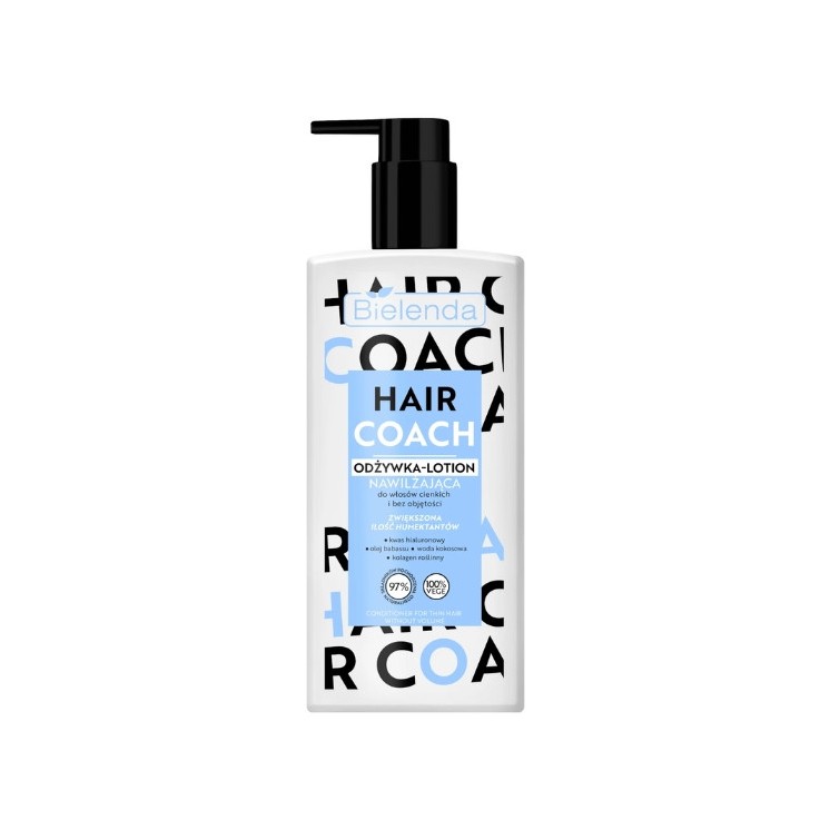 Bielenda Hair Coach moisturizing Conditioner-lotion for thin and volumeless hair 280 ml