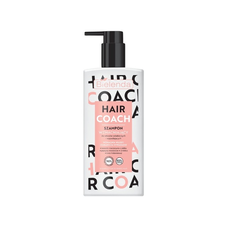 Bielenda Hair Coach strengthening Shampoo for weakened and falling out hair 300 ml
