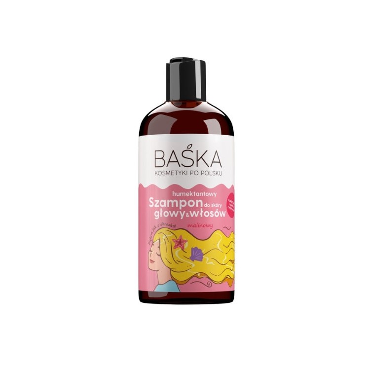 Baśka Humectant Haarshampoo Framboos 500 ml
