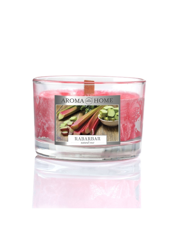 Aroma Home Unique Fragrance Świeca zapachowa Rabarbar 115 g