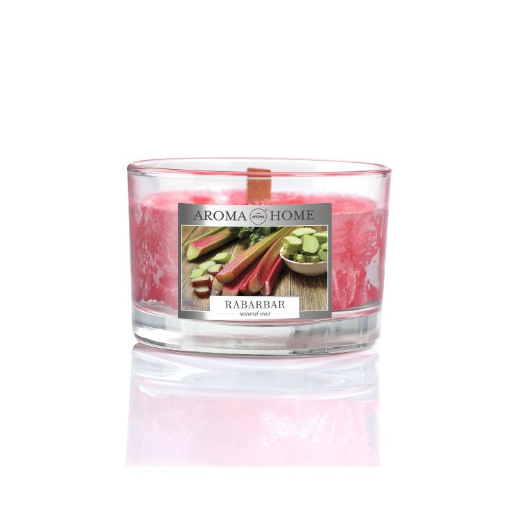 Aroma Home Unique Fragrance Rhabarber-Duftkerze 115 g
