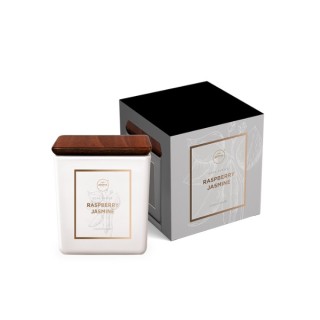 Aroma Home Square Himbeer- und Jasmin-Sojakerze 115 g