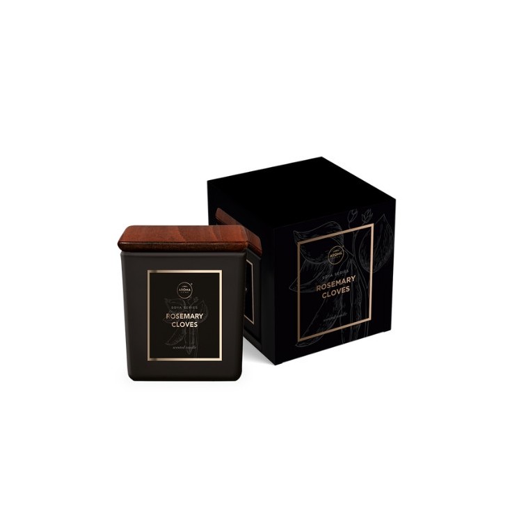 Aroma Home Square Sojakaars Rozemarijn &amp; Kruidnagel 115 gr