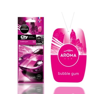 Aroma Car City Bubble Gum Autoduftanhänger, 1 Stück