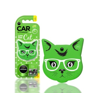 Ароматизатор для автомобіля Aroma Car Cat Fancy Green , 1 шт