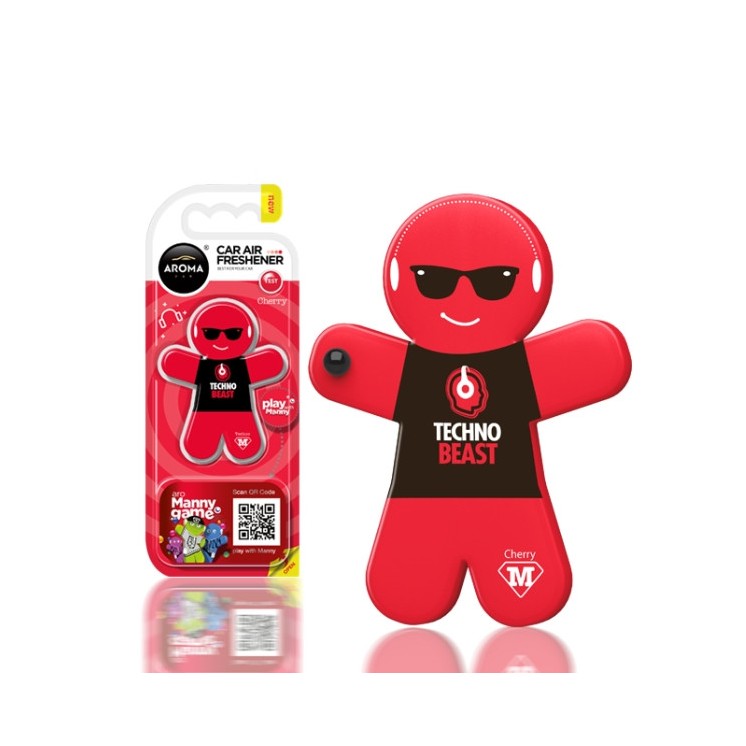 Aroma Car Manny Cherry car fragrance pendant, 1 piece