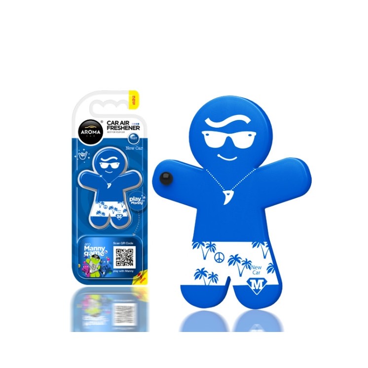 Aroma Car Manny New Car fragrance pendant, 1 piece