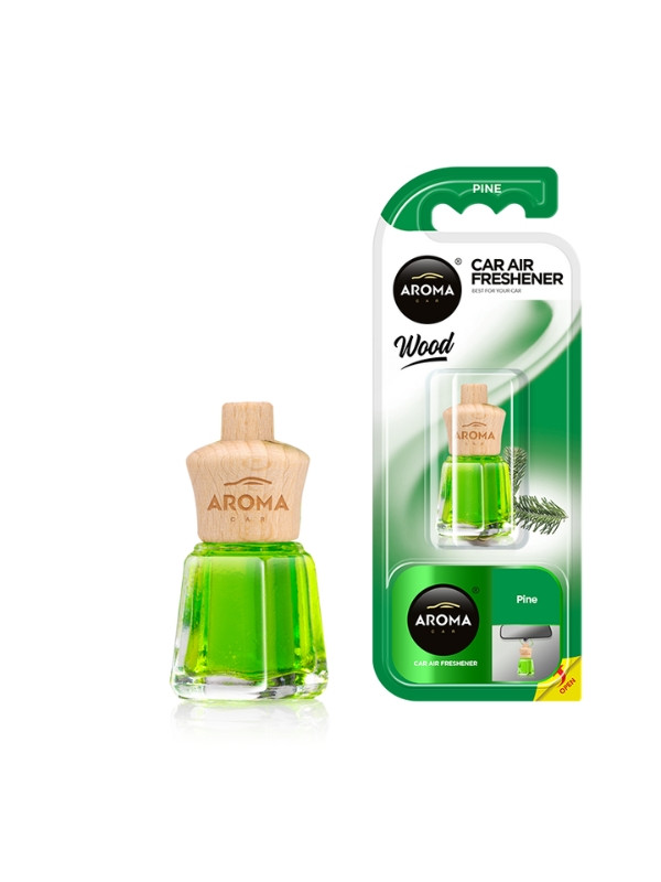 Aroma Car Wood Mini Odświeżacz powietrza do samochodu Pine 4 ml