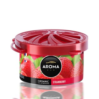 Aroma Car Organic Autolufterfrischer Strawberry 40 g