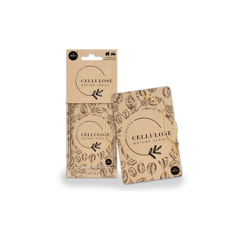 Aroma Car Nature Card Car scent pendant Coffee 1 piece