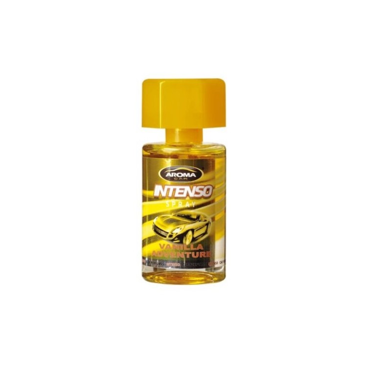 Aroma Car Intenso Auto-Lufterfrischer in Form eines Sprays Vanilla Adventure 50 ml