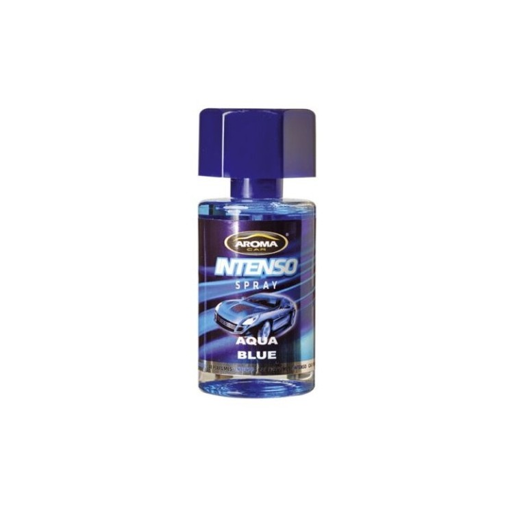 Aroma Car Intenso Auto-Lufterfrischer in Form von Aqua Blue Spray 50 ml