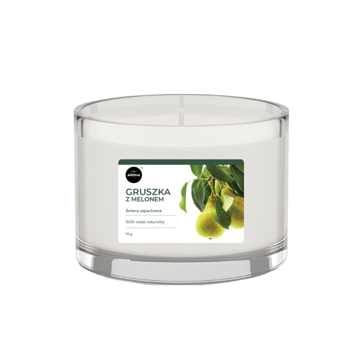Aroma Home Duftkerze Birne und Melone 115 g
