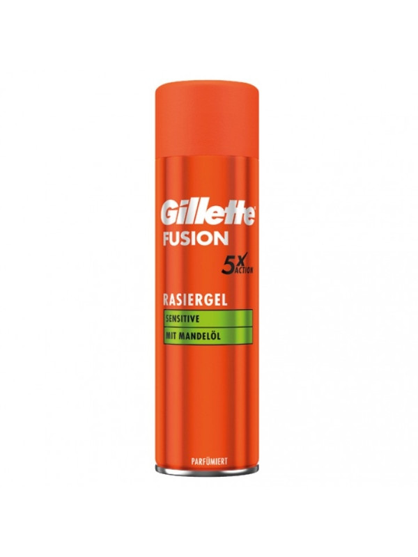 Gillette Fusion Żel do golenia Sensitive 200 ml