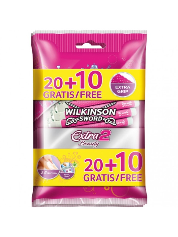 Wilkinson Extra2 Beauty Maszynki do golenia 20+10 sztuk