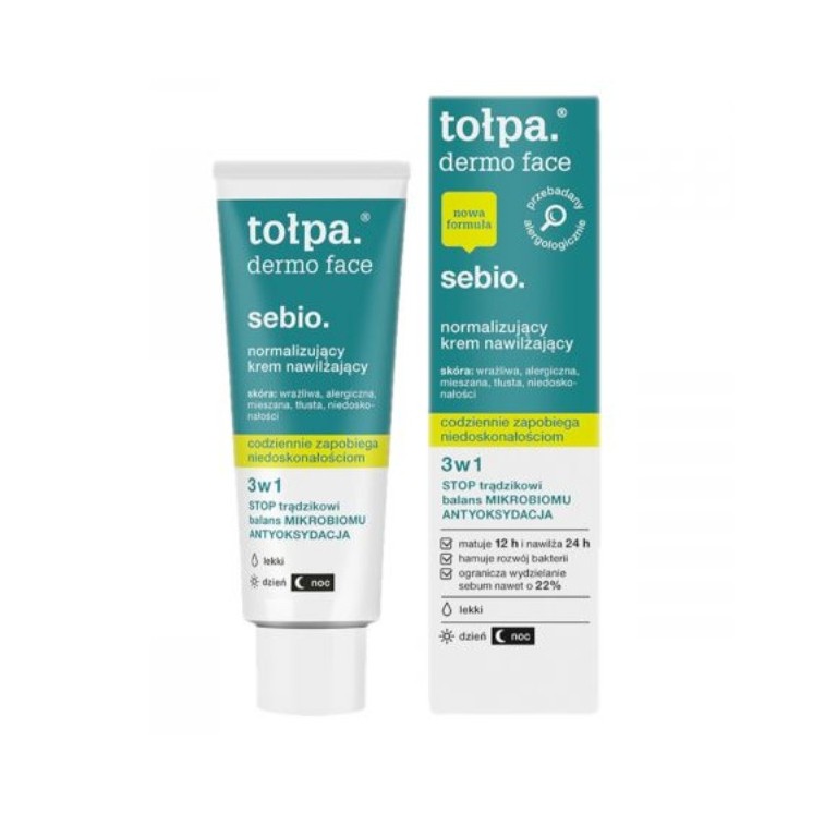 Tołpa Dermo Face Sebio. normalizing Moisturizing face cream 40 ml