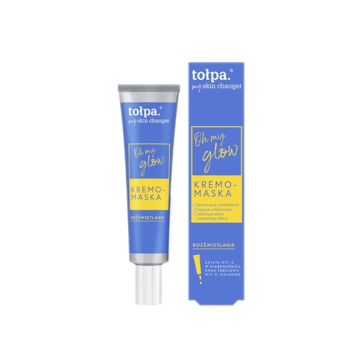 Tołpa My Skin Changer Oh My Glow Gezichtscrème-masker 40 ml