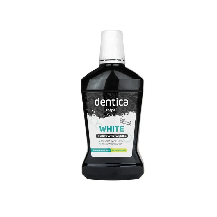 Tołpa Dentica Black White mouthwash 500 ml
