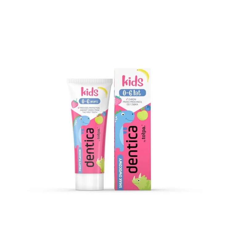 Tołpa Dentica Kids Toothpaste for children 0-6 years fruit 50 ml
