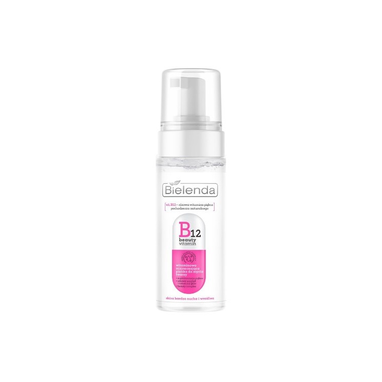 Очищаюча пінка для обличчя Bielenda B12 Beauty Vitamin Cleansing 150 мл