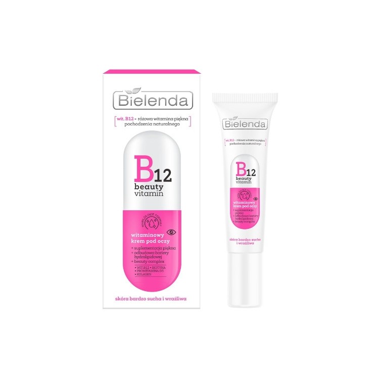 Bielenda B12 Beauty Vitamine Oogcrème 15 ml