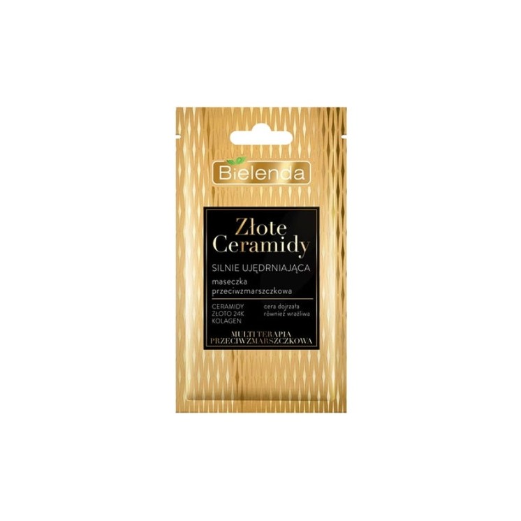 Bielenda ZŁOTE CERAMIDY Anti-wrinkle Strongly firming face mask 8 ml