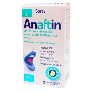 Anaftin oral spray 15 ml