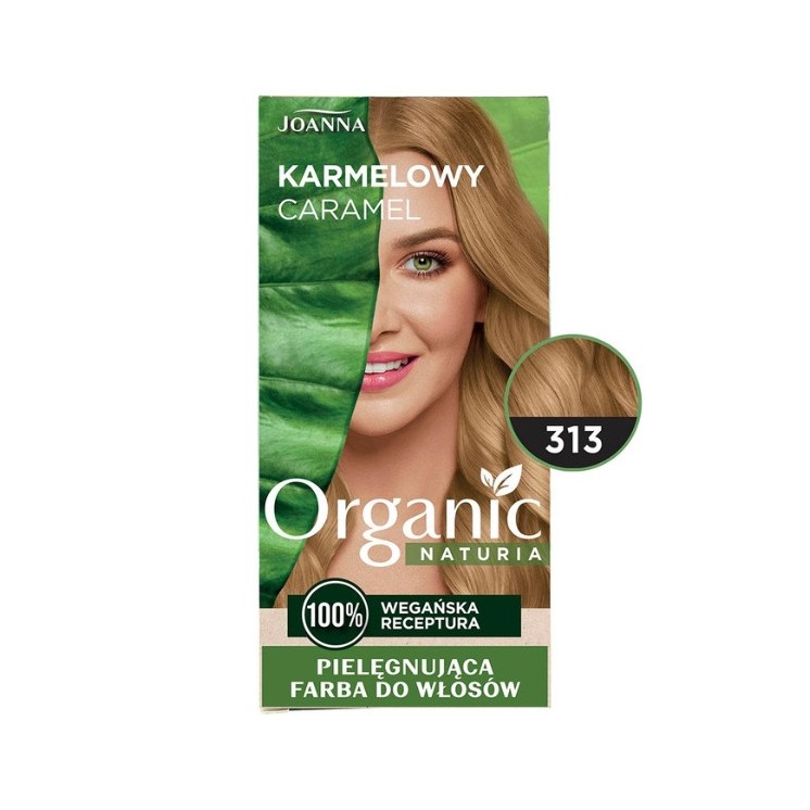 Joanna Naturia Organic Vegan Hair dye /313/ Caramel