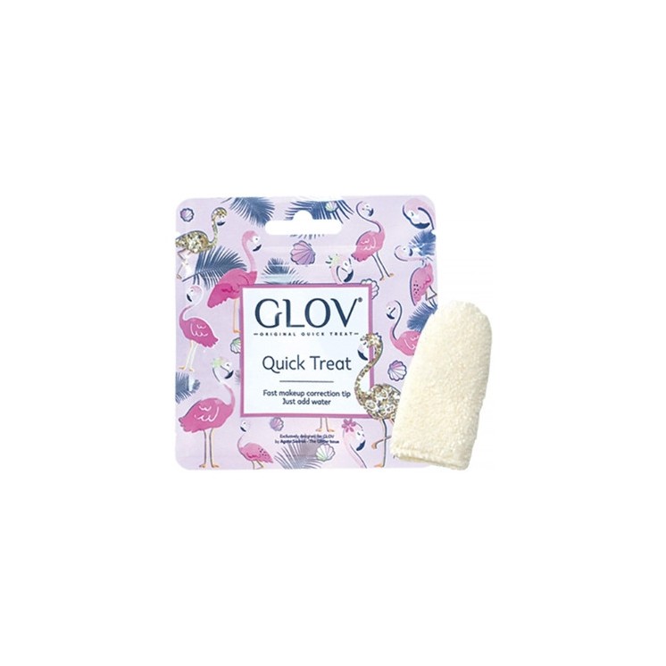 Glov Quick Treat Make-up removal glove Ivory 1 piece