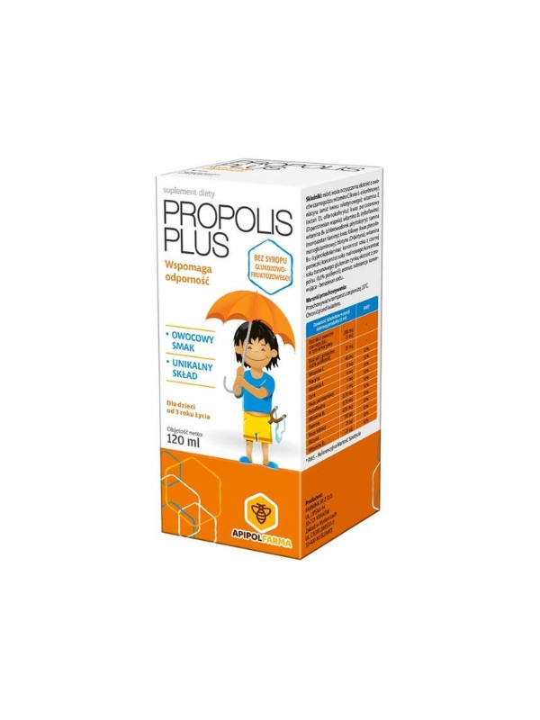 Propolis Plus syrop 120 ml