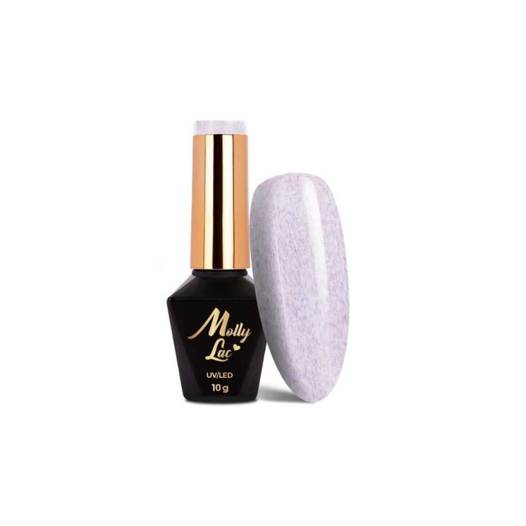 MollyLac /712/ Hybrid-Nagellack mit Sweater-Effekt Lilac 10 g