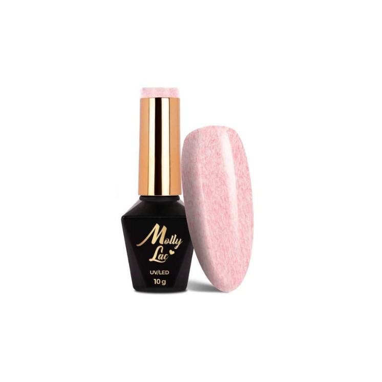 MollyLac /714/ Hybrid-Nagellack mit Orange Sweater-Effekt 10 g